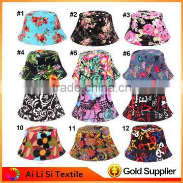 Sublimation Bucket Hats And Caps Color Of The Bucket Cap Reversible Bucket Hats Wholesale photo-2