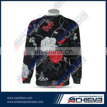 custom design authentic knitted digital printing sweaters