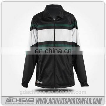 Heat transfer printing casual jackets custom team team sports jackets