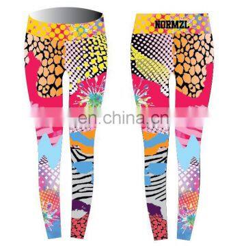 2017 OEM Custom Design Sexy Slim Gym Workout Clothes Women's Unique Yoga Pants
