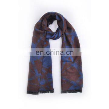 TOROS Winter Long Dark Blue Dubai Muslim Scarf For Men