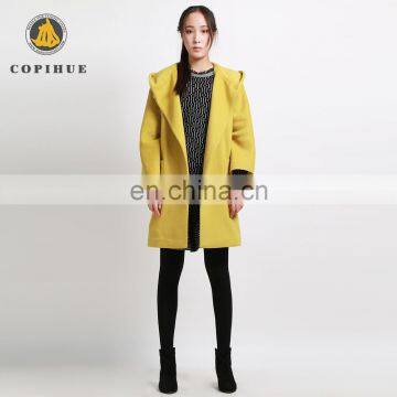 Winter Jacket Women Yellow Long Parkas Hooded Coats and Jacket