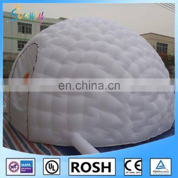 Sunway Factory Wholesale Inflatable Bubble Dome Tent Poolside Inflatable Cabana Tent