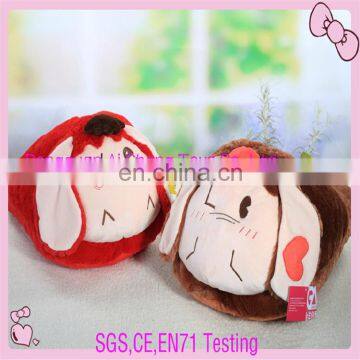 CUTE soft plush animal slippers