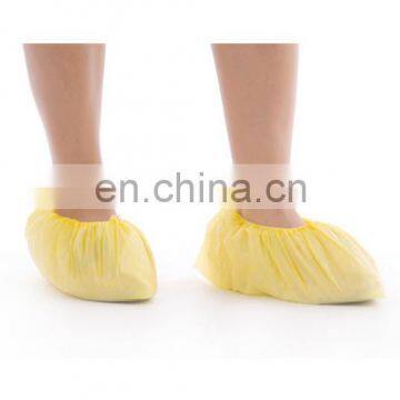 Disposable elastic PE CPE Non-woven shoe cover