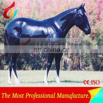 Artificial Outdoor Playground Rides Fiberglass Horse photo-3