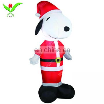 10ft tall different style light weight Inflatable Snoopy for Christmas