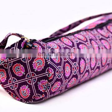 Popular Yoga Mat Carrier Bag Shoulder Strap Sports Bag, Mat Bag Indian Handmade Mandala Yoga Bag photo-2