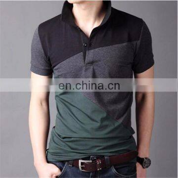 2015 Fashion Men Casual Slim Fit Short Sleeve Polo t shirt