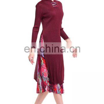 Moroccan Big Size Woman Evening Vietnam Traditional Dress photo-3