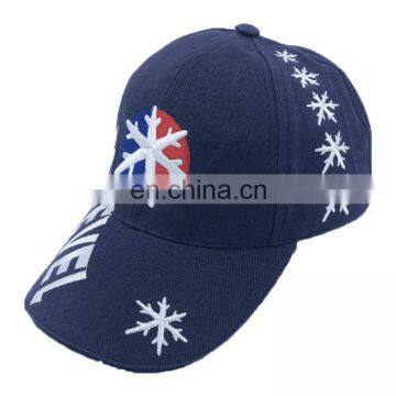 Wholesale Fashion Structured Custom Promotional Flat Embroidery Baseball Cap