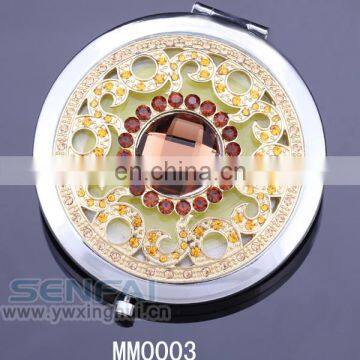 manufacturer wholesale crystal cosmetic mirror