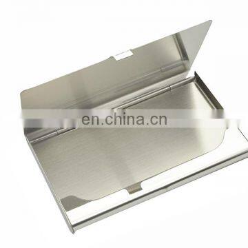 Custom metal credit card holder promotion business card case wholesale