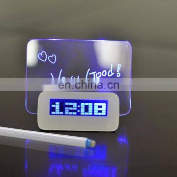 Desk Snooze Alarm Clock With LED Backlight photo-4