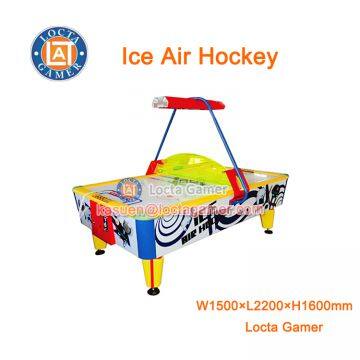 Zhongshan Locta amusement redemption equipment, funny play Ice Air Hockey, 2P game machine for kids, coin operated