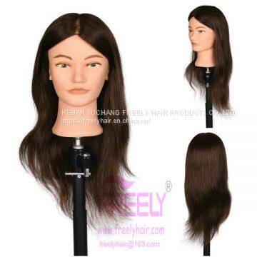 Training Head, Hairdressing Tools.human Hair Training Head