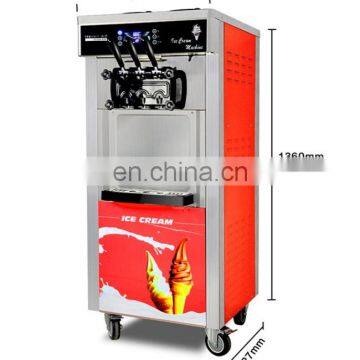 Hot sale!!! 2017 stainless steel ice cream freezer ice making machine with CE