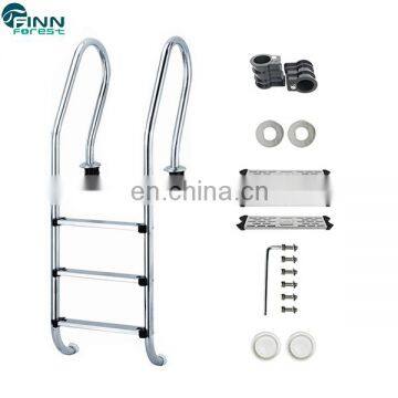 Swimming Pool Equipment Above Ground Stainless Steel Public Pool Ladder For Pool photo-2