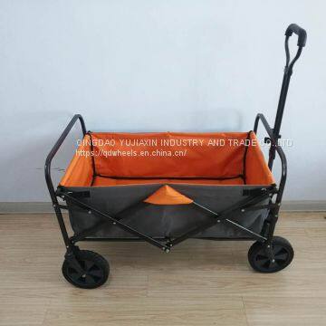 4 Wheels Folding Wagon Outdoor Beach Wagon