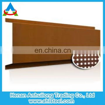 corten steel for wall cladding corrugated gauge22 a606 type 4