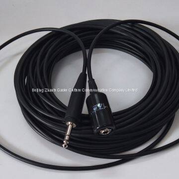 Yisheng Brand YS-C31-50 Straight Cord Aviation Headset Extension Length 50 Feet photo-2