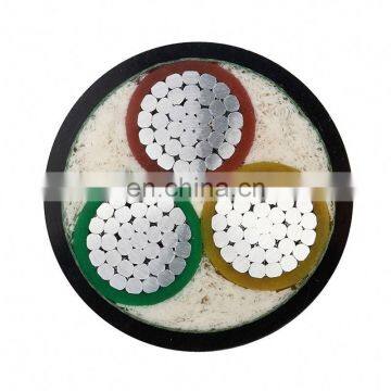 0.6/1kv multi cores aluminum conductor pvc insulated and sheathed power cable