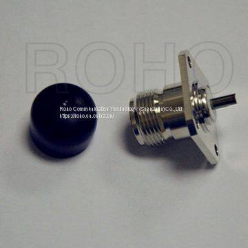 4 Hole Flange N RF Coaxial Connector for Board