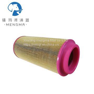 High Precision Replace Atlas Copco Screw Air Compressor Air Filter 1613740800 1613740700 for oil free machine