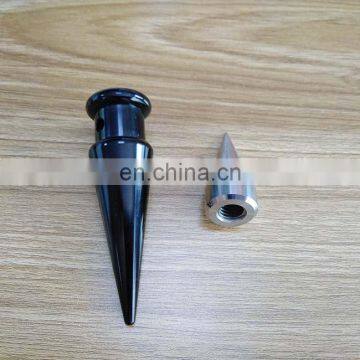 Anodized Aluminum Cone Shape Part High Quality Custom CNC Machining
