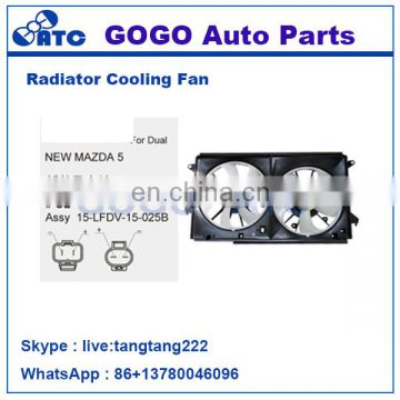 Radiator A/C Cooling Fan for NEW MAZDA 5 OEM 15-LFDV-15-025B