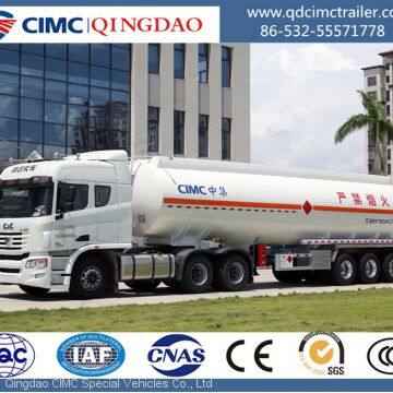 cimc 3 axles carbon steel/ aluminum alloy/ stainless steel 30,000 liters, 35,000 liters,  40,000 liters, 42,000 liters, 45,000 liters fuel tanker / oil tanker