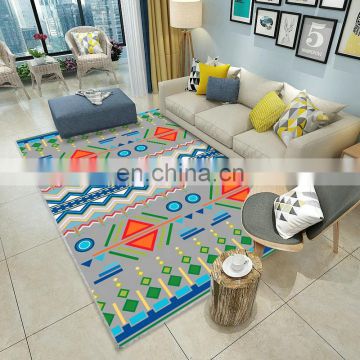 Household modern manufacturers artificial turf commercial 3d carpet for living room