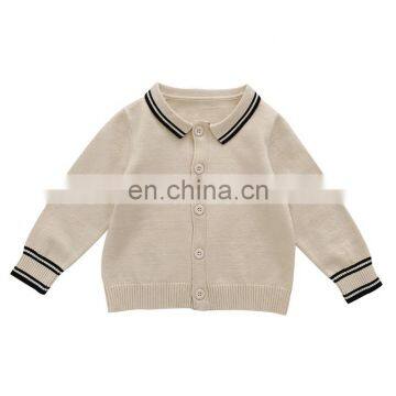 6671/1-6 years baby knitted preppy style spring girls cardigan fashion casual girls top