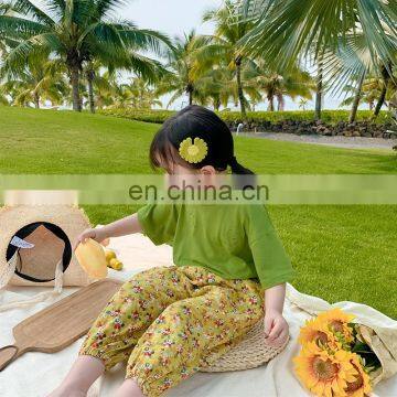 X1630/Sweet Cute Popular Baby Girls Daisy Hairpins for Hair High Quality Summer Wholesale Girls Hairclips photo-4