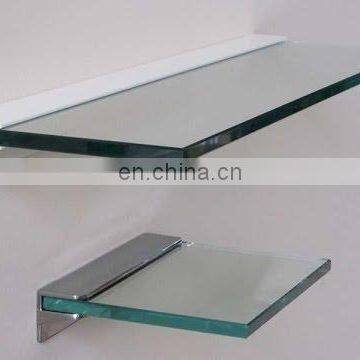 Hot Sell 4mm 5mm Clear Tempered Glass Shelves for Refrigerator