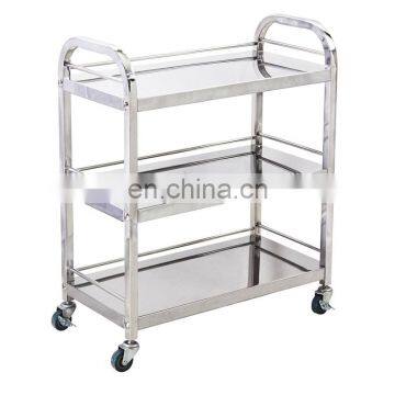 Laboratory Furniture Stainless Steel Trolley For Hospital Use photo-2