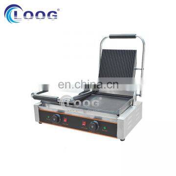 Chinese supplier double sandwich press panini maker commercial panini grill