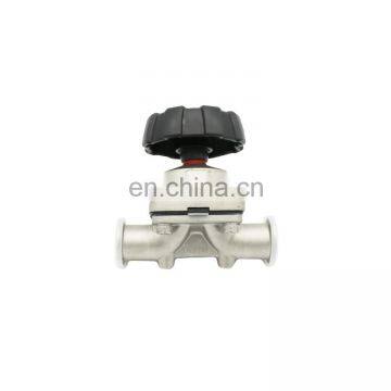 SS316 1.5"/DN40 Sanitary Manual Clamped Diaphragm Valve With EPDM+PTFE Membrane photo-3