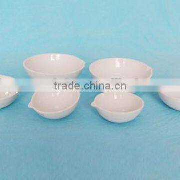 Inexpensive Hemisphere Evaporating Basins,porcelain Basins,Round Bottom With Spout,Glazed photo-2