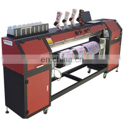 Most Popular Polyester,Silk,Linen,Cotton Socks Digital Printing,Full Color 3D Printer