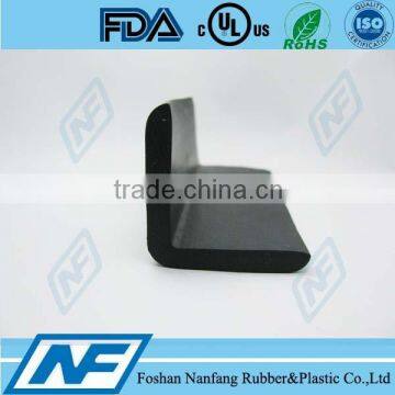 PVC Material Protective L Shape Rubber Strips photo-3