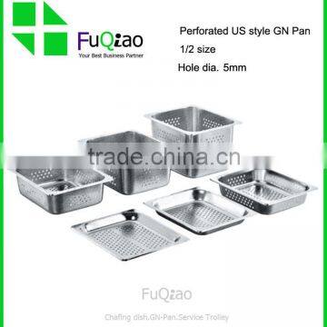 Wholesale Customed Package Restaurant & Hotel Supplies Stainless steel gastronorm pan set with lid