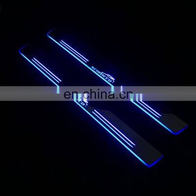 Led Door Sill Plate Strip for volkswagen scirocco dynamic sequential style Welcome Light Pathway Accessories