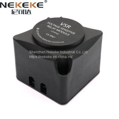 NEKEKE MT001 Dual Battery Voltage Sensitive Relay Heavy Duty Selector Switch