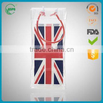 Fashion Cheap Wholesale PVC wine cooler bag