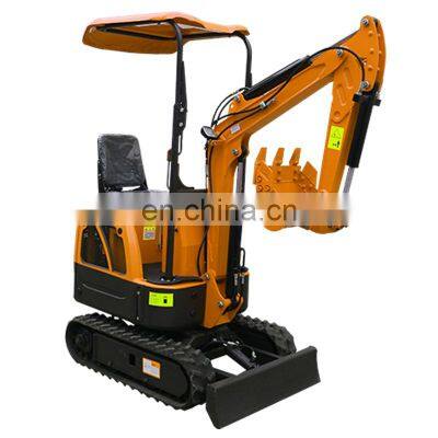 Big promotion Stock available Crawler 0.8 ton 1ton hydraulic small digger machine mini excavator