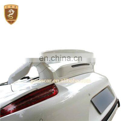 Promotional Price Body Parts FRP Car Spoiler Rear Wing For Porche 911 991 Update To T-chart 2014-2016 photo-5