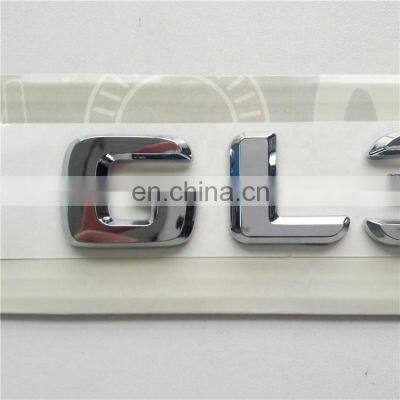 Customized ABS Car Body Decoration Sticker Chrome Number Letter Car Emblem Badge Sticker