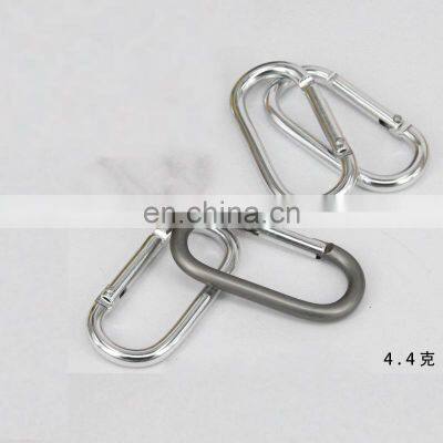 High Quality Military Steel Square Round Oval Climbing Carabiner Hooks Snap photo-5