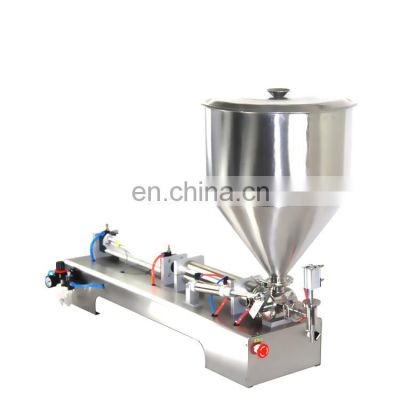 Single Head 50-500ml Sticky Shampoo Paste Cream Filling Machines For Business